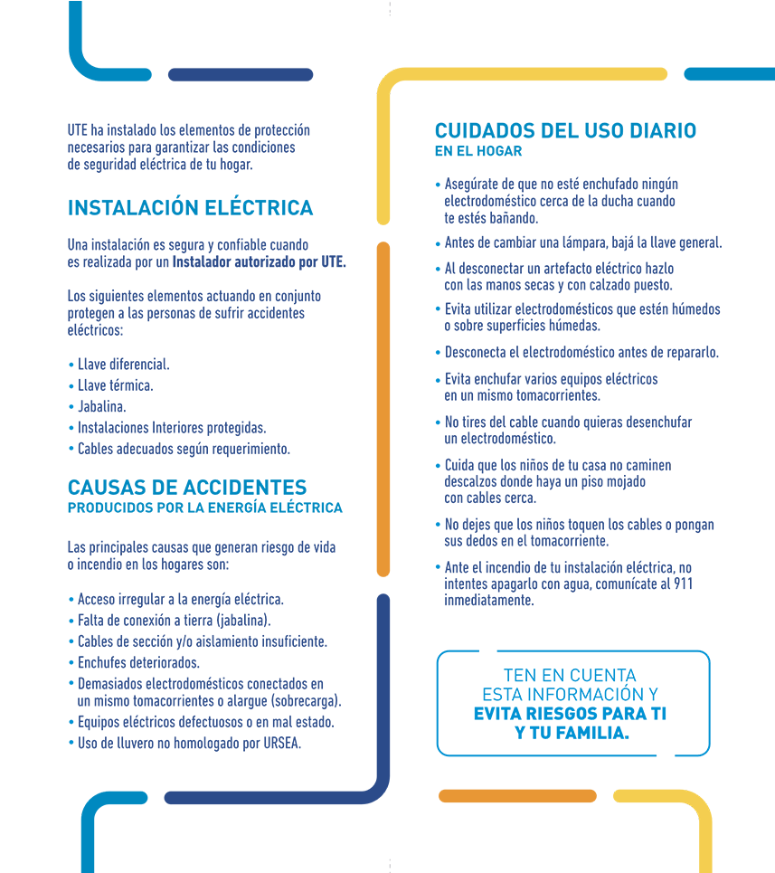 Interior Folleto Seguridad en el Hogar