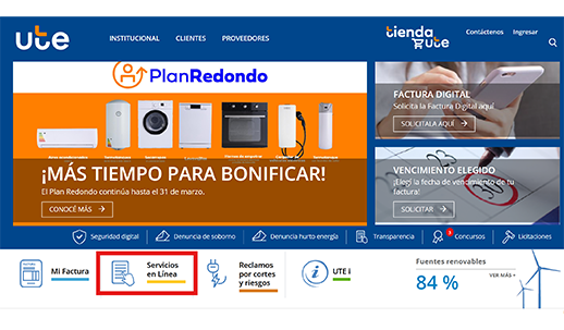 imagen de la pagina web