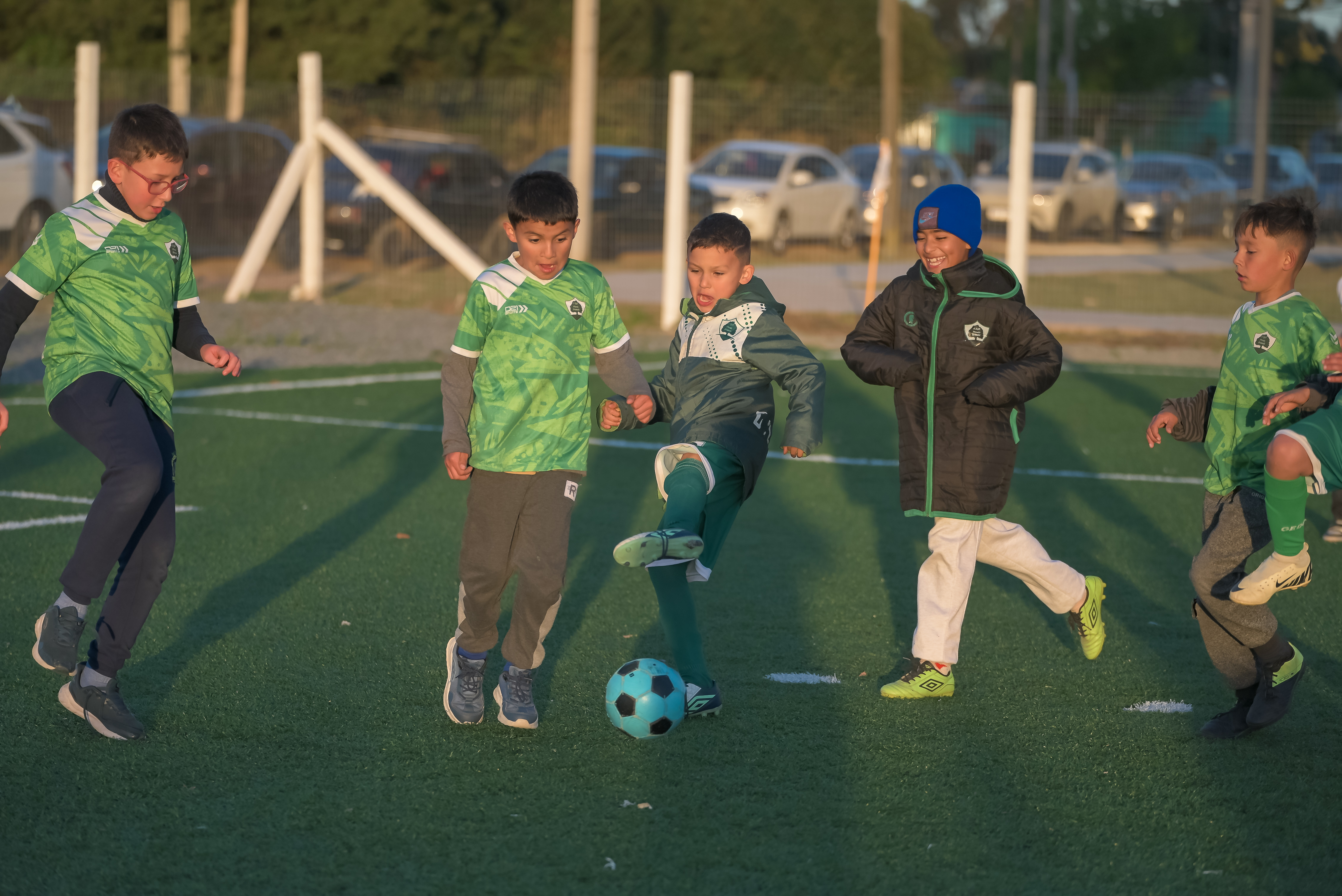 Iluminación cancha Club Monte Grande