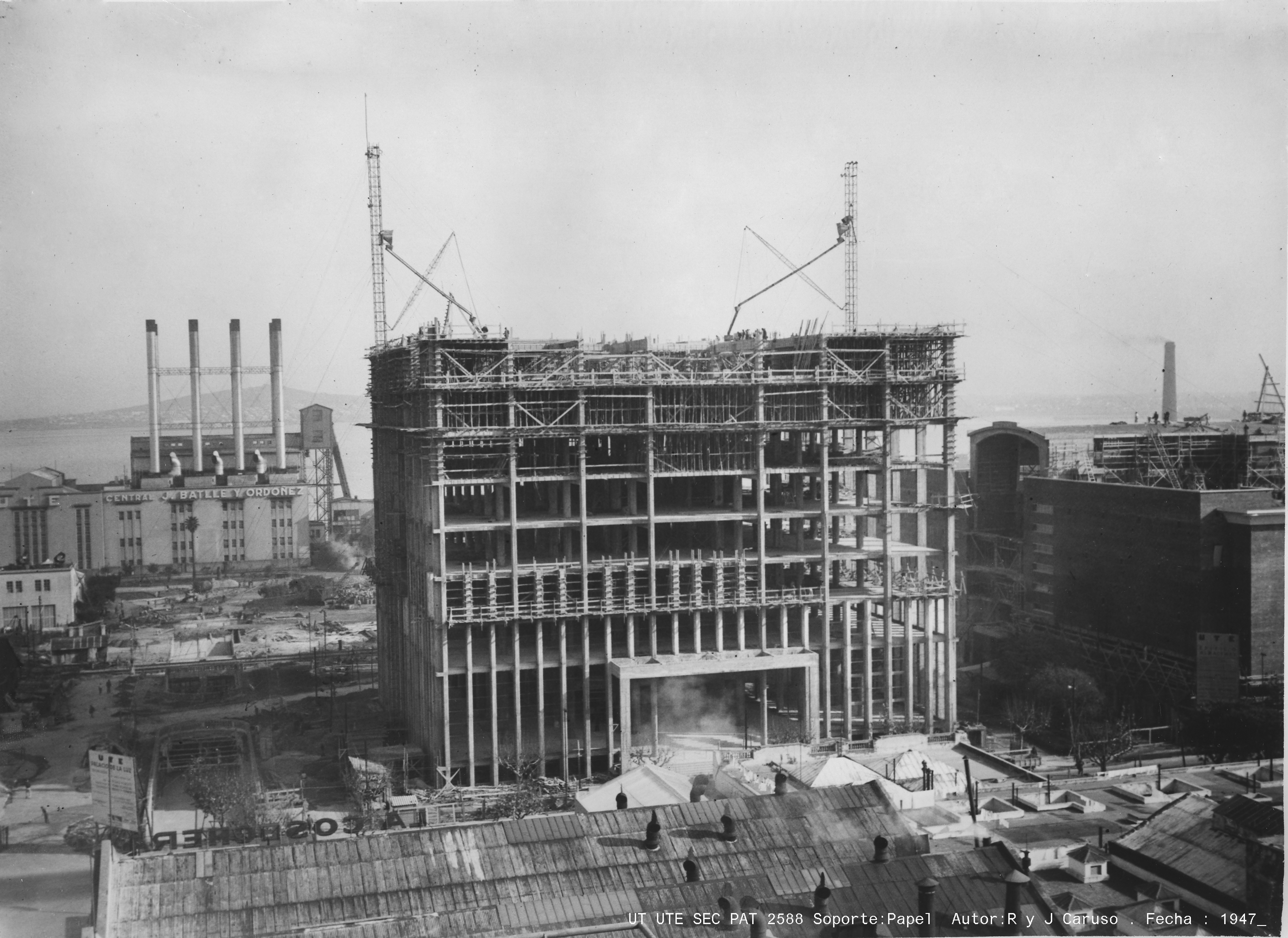 Construcción Palacio de la Luz