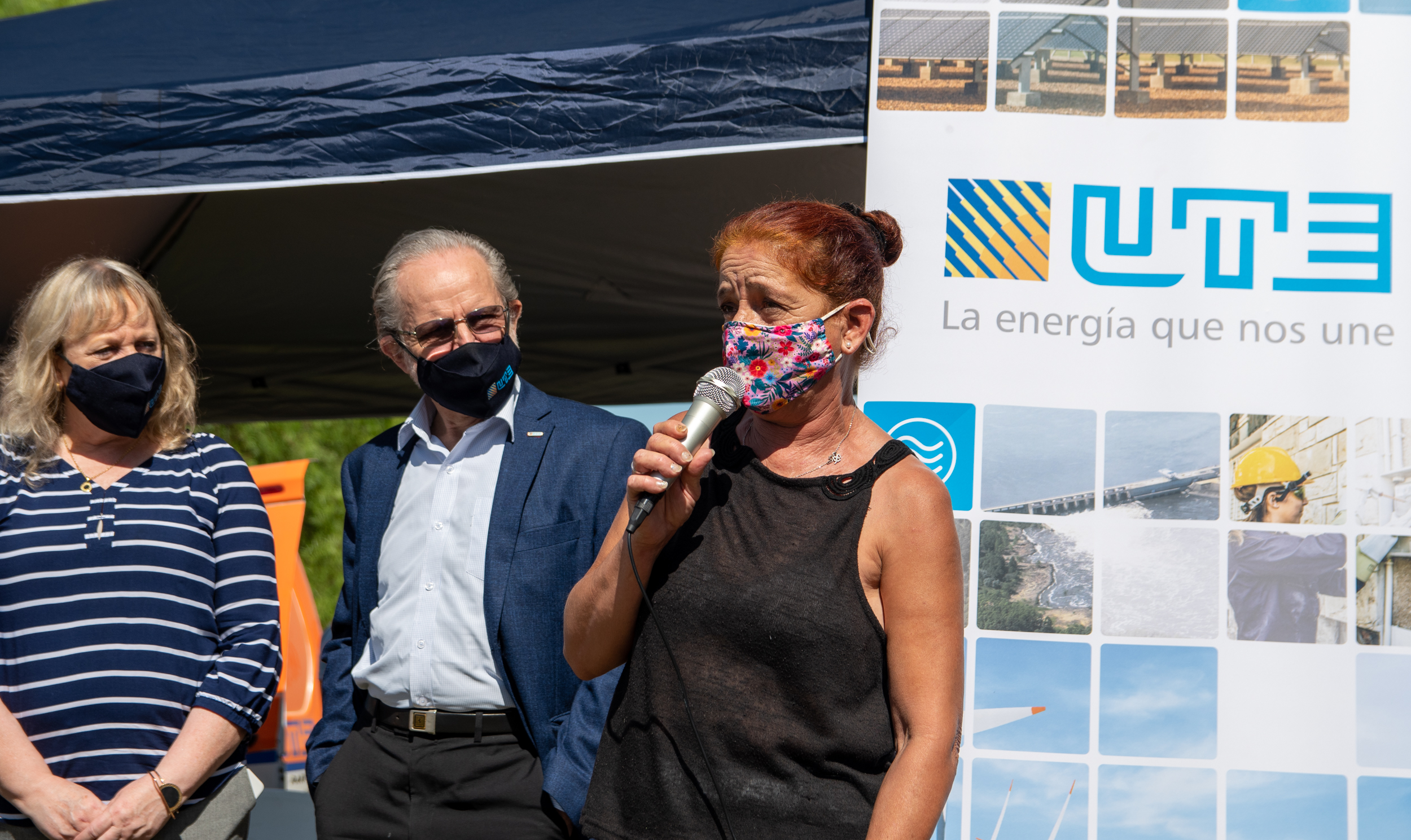 Inauguración barrio El Bosque