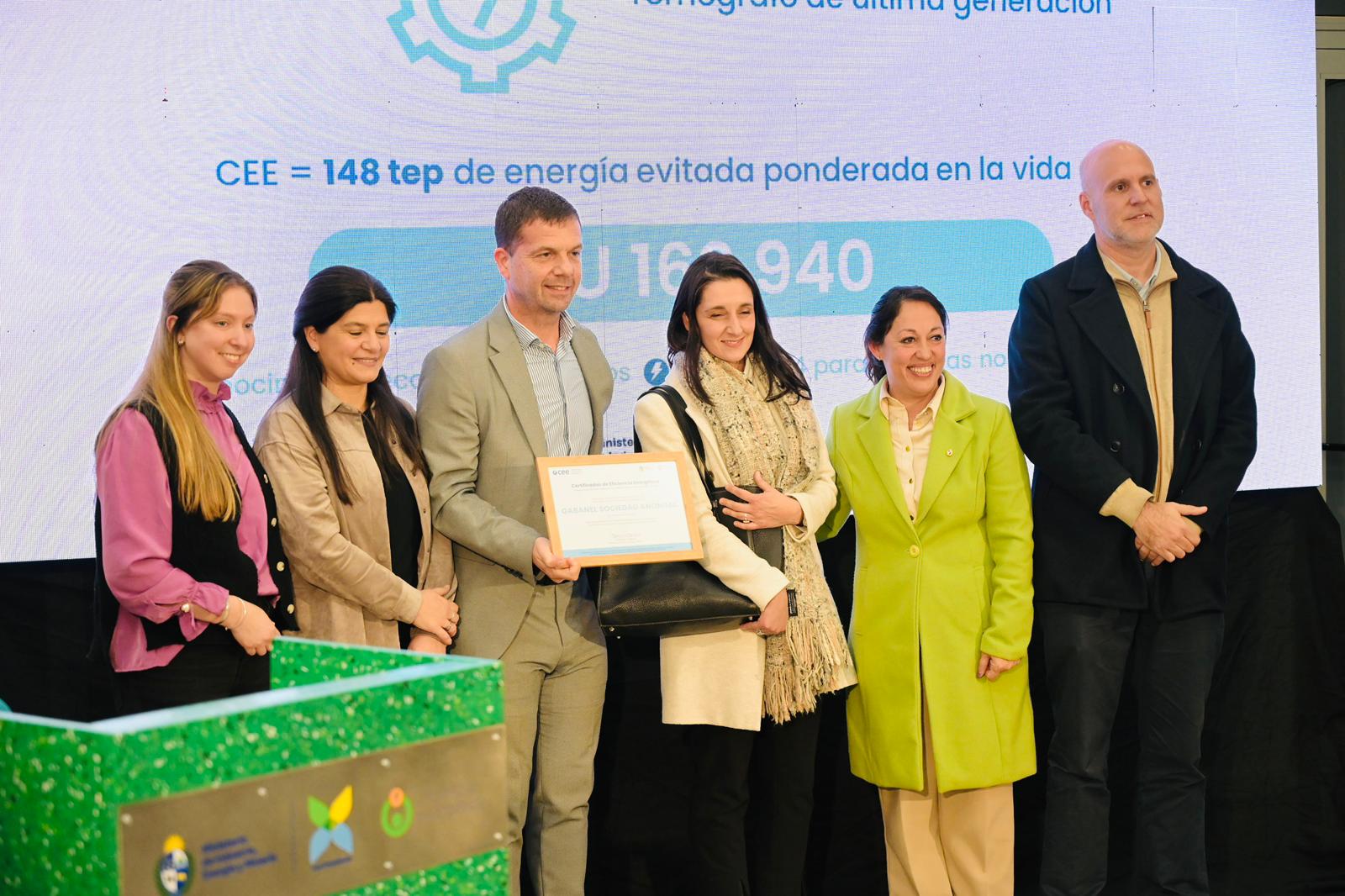 MIEM entregó los Certificados de Eficiencia Energética 2024 y lanzó nueva convocatoria
