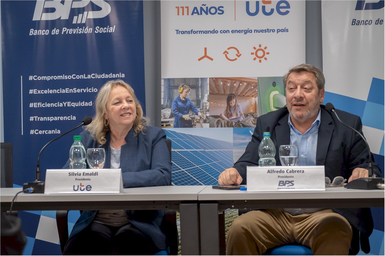 UTE y BPS firmaron un convenio que permite una tarifa diferencial de electricidad a pacientes oxígenodependientes 