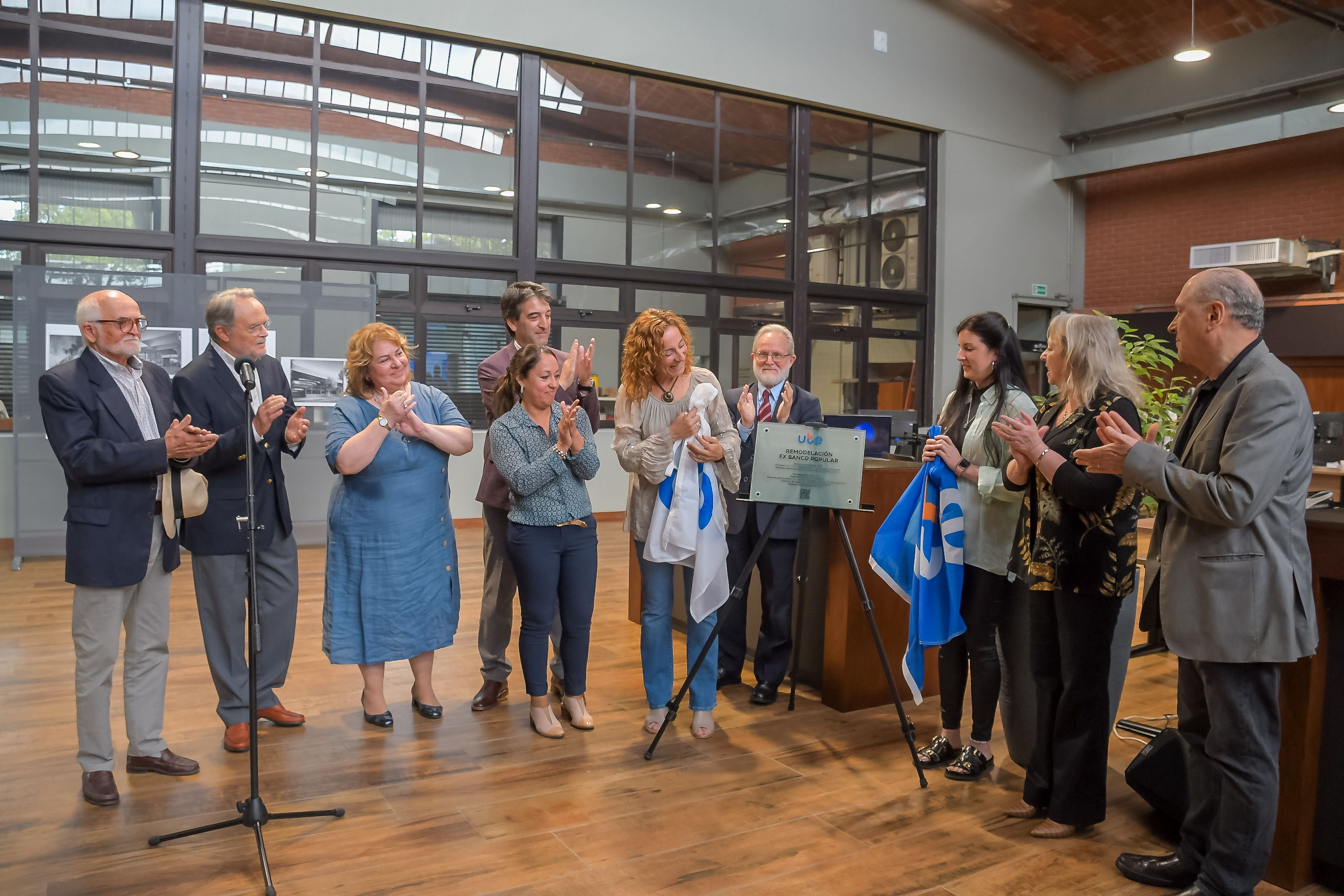 Inauguración de las Oficinas de la Gerencia Explotación de Montevideo 