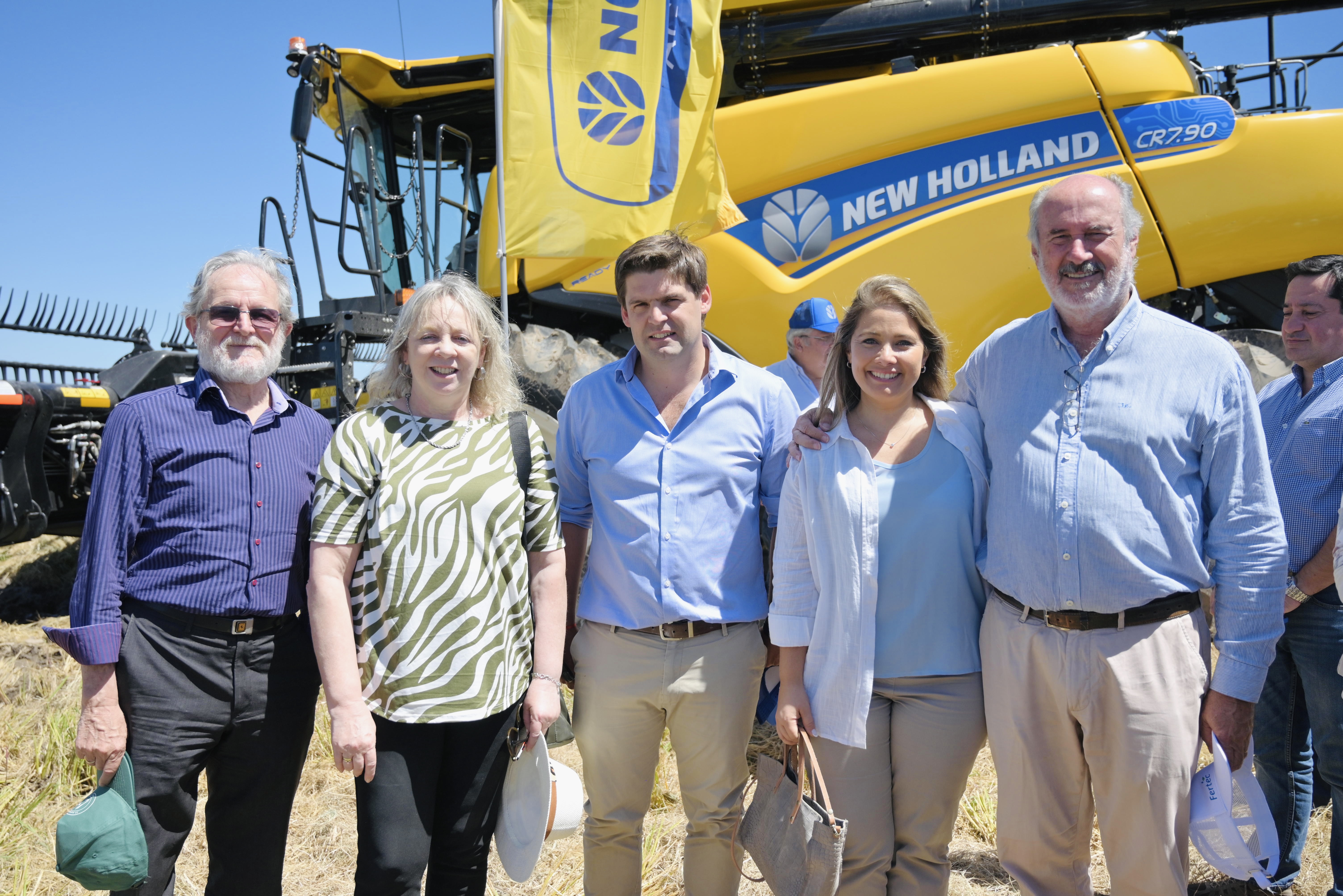 UTE en la Inauguración Oficial de la Cosecha de Arroz