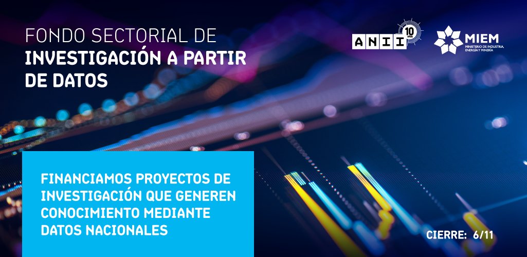 Fondo Sectorial de Investigación a partir de Datos 