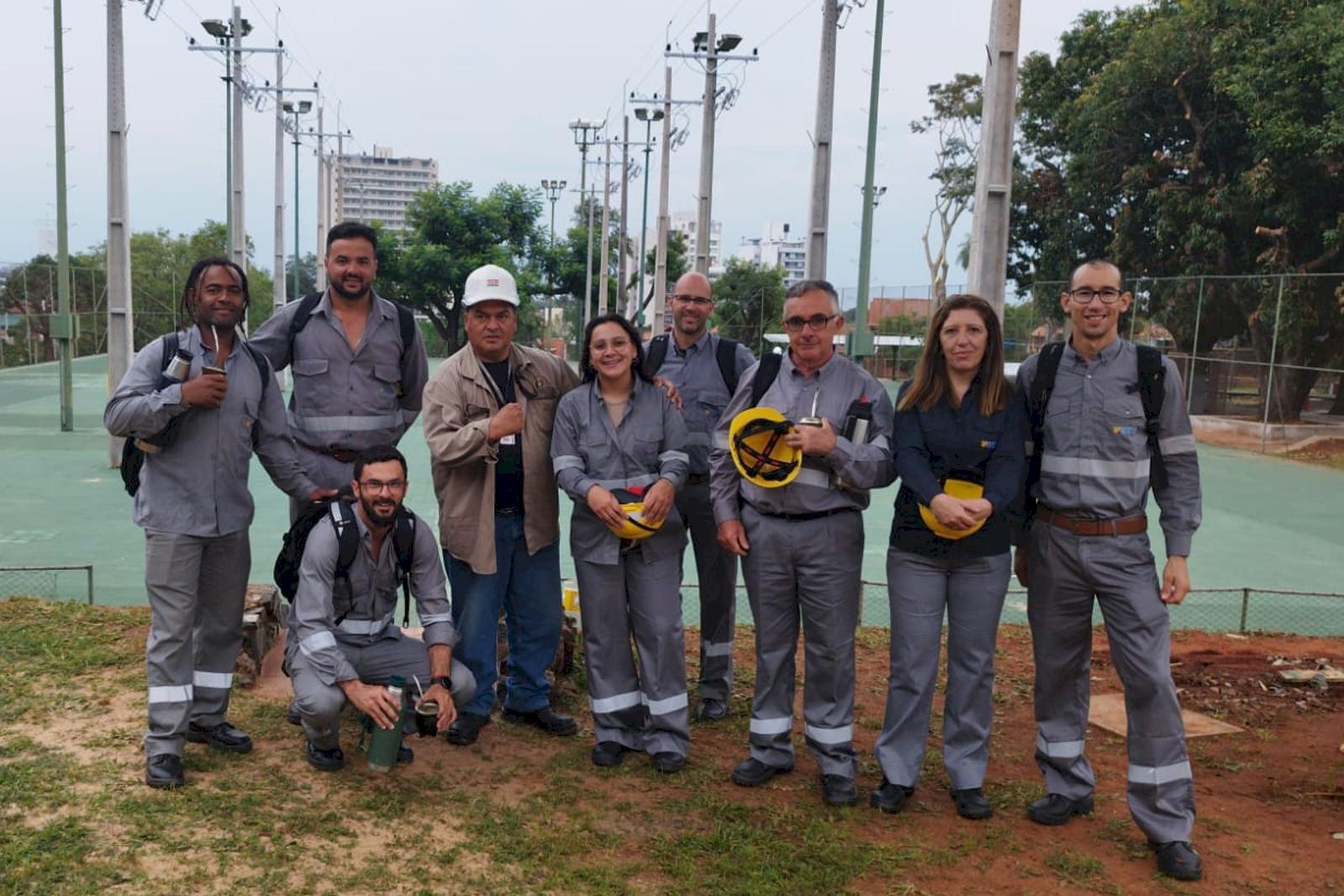 Competencia de electricistas en CIER Paraguay