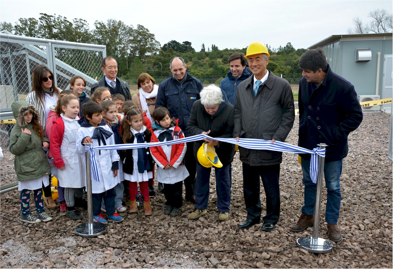 Inauguración Planta Fotovoltaica en Minas