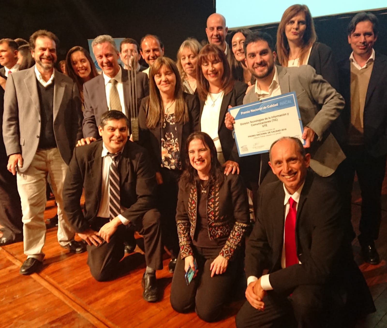 UTE obtiene el Premio Nacional de Calidad por tercera vez