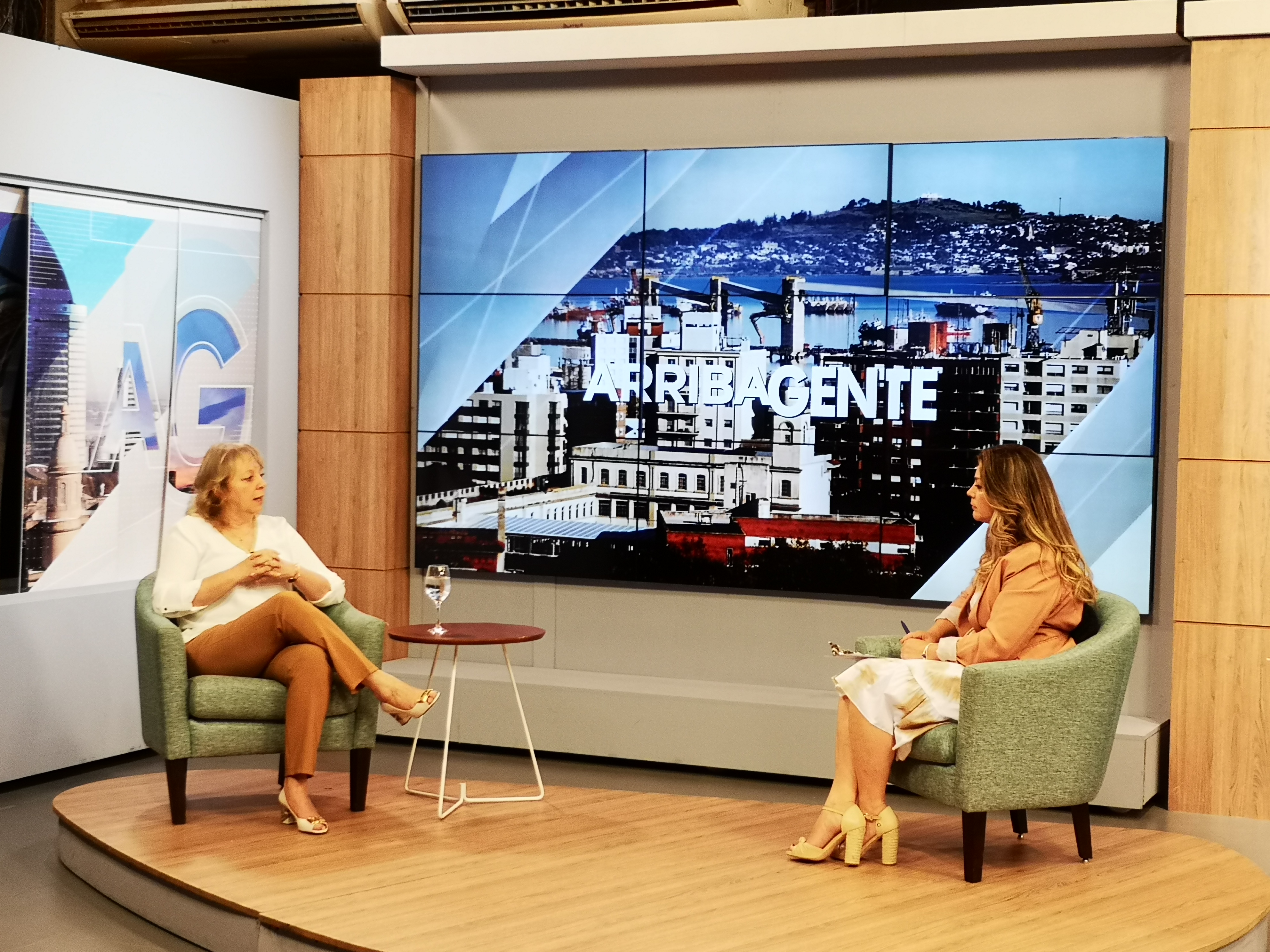 Silvia Emaldi en entrevista en el programa “Arriba Gente”, de Canal 10