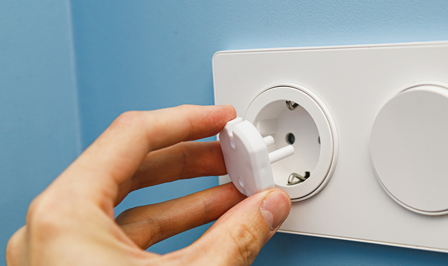 enchufe seguro para niños