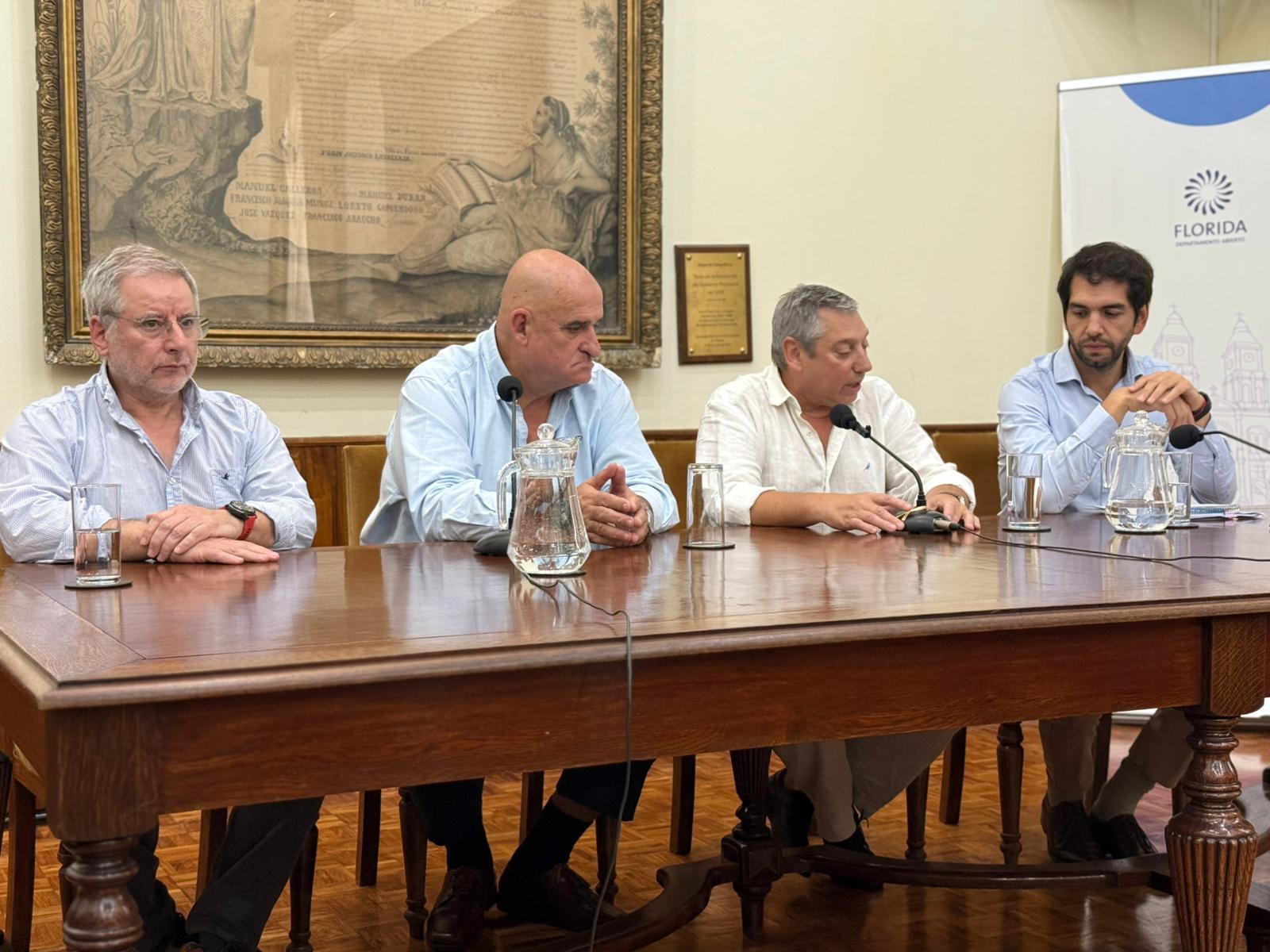 UTE en territorio: encuentro con el intendente de Florida para intercambiar sobre las necesidades energéticas del departamento.