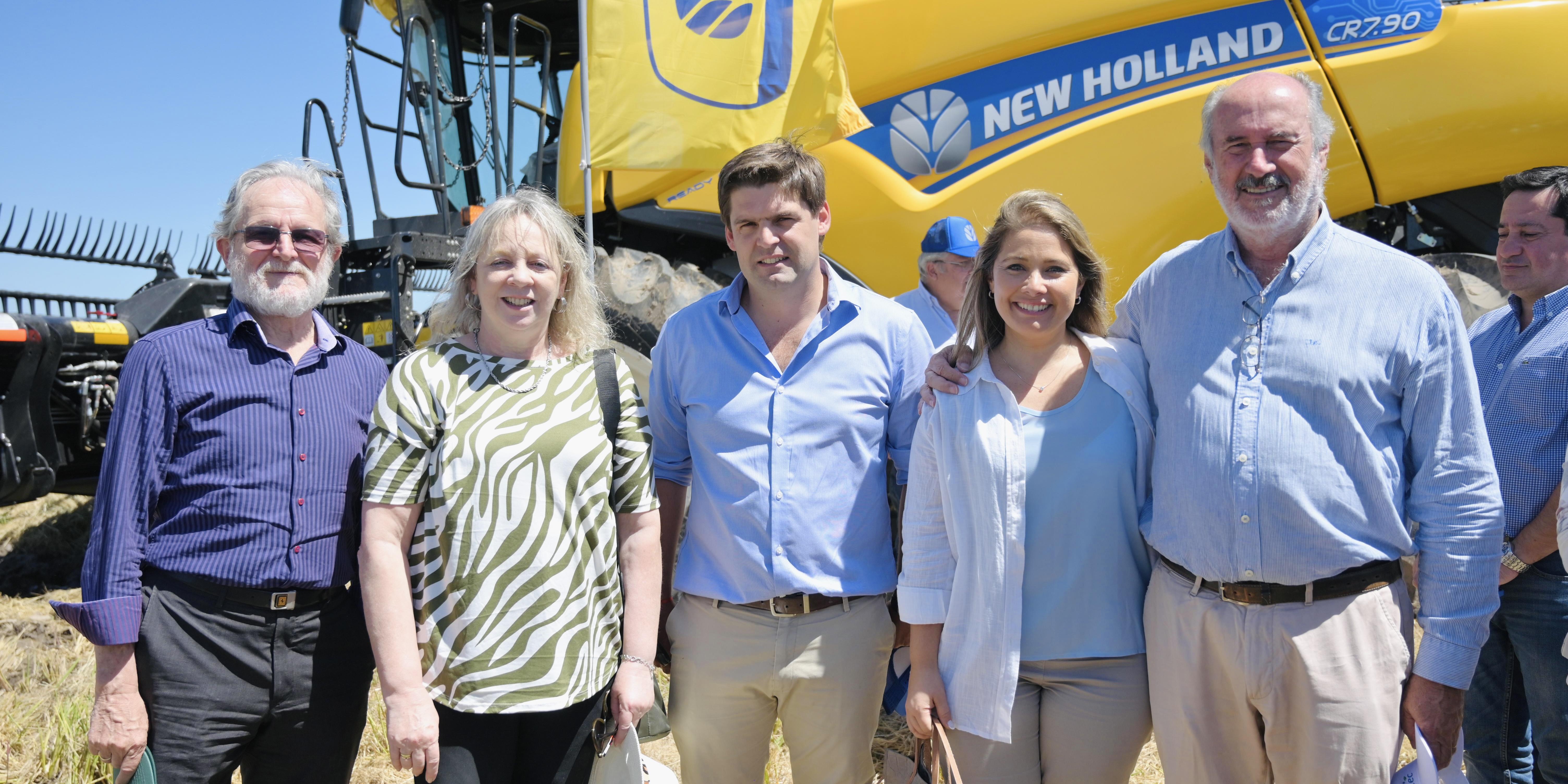 UTE en la Inauguración Oficial de la Cosecha de Arroz