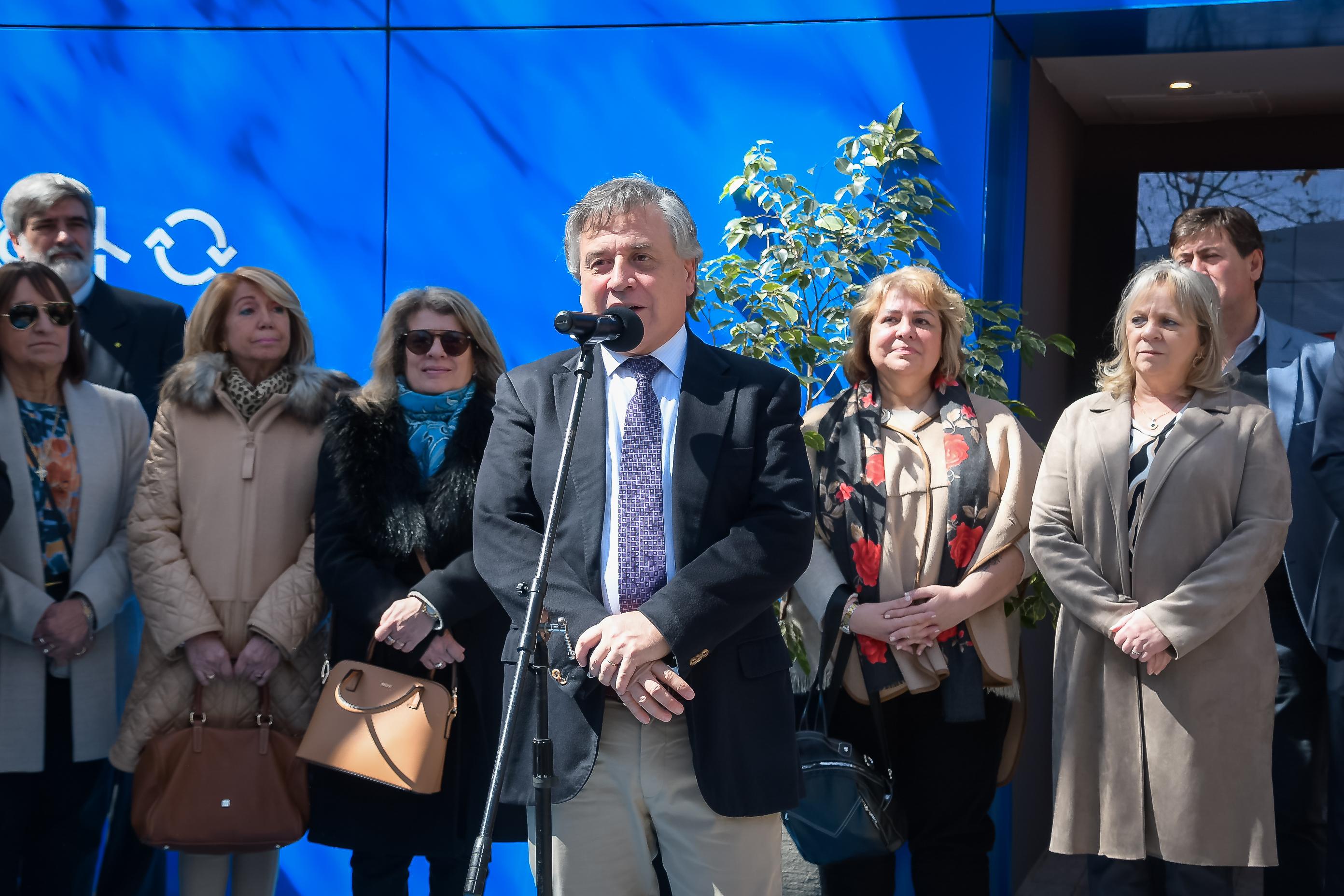 El Directorio de UTE en pleno inauguró oficialmente el Stand con el que la empresa participa en la Expo Prado 2023. 