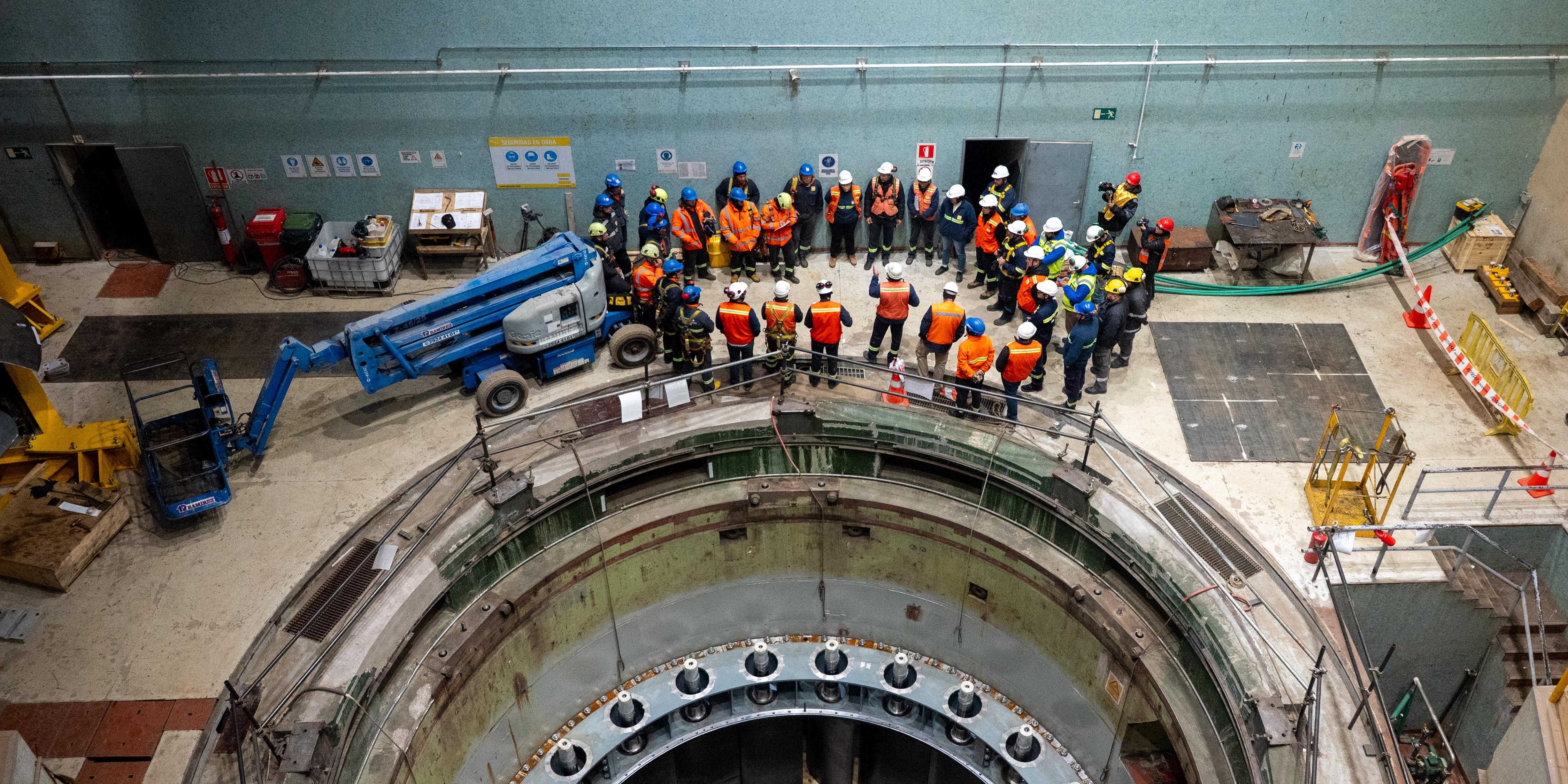 A 66 años de su inauguración se renueva la central hidroeléctrica Rincón de Baygorria