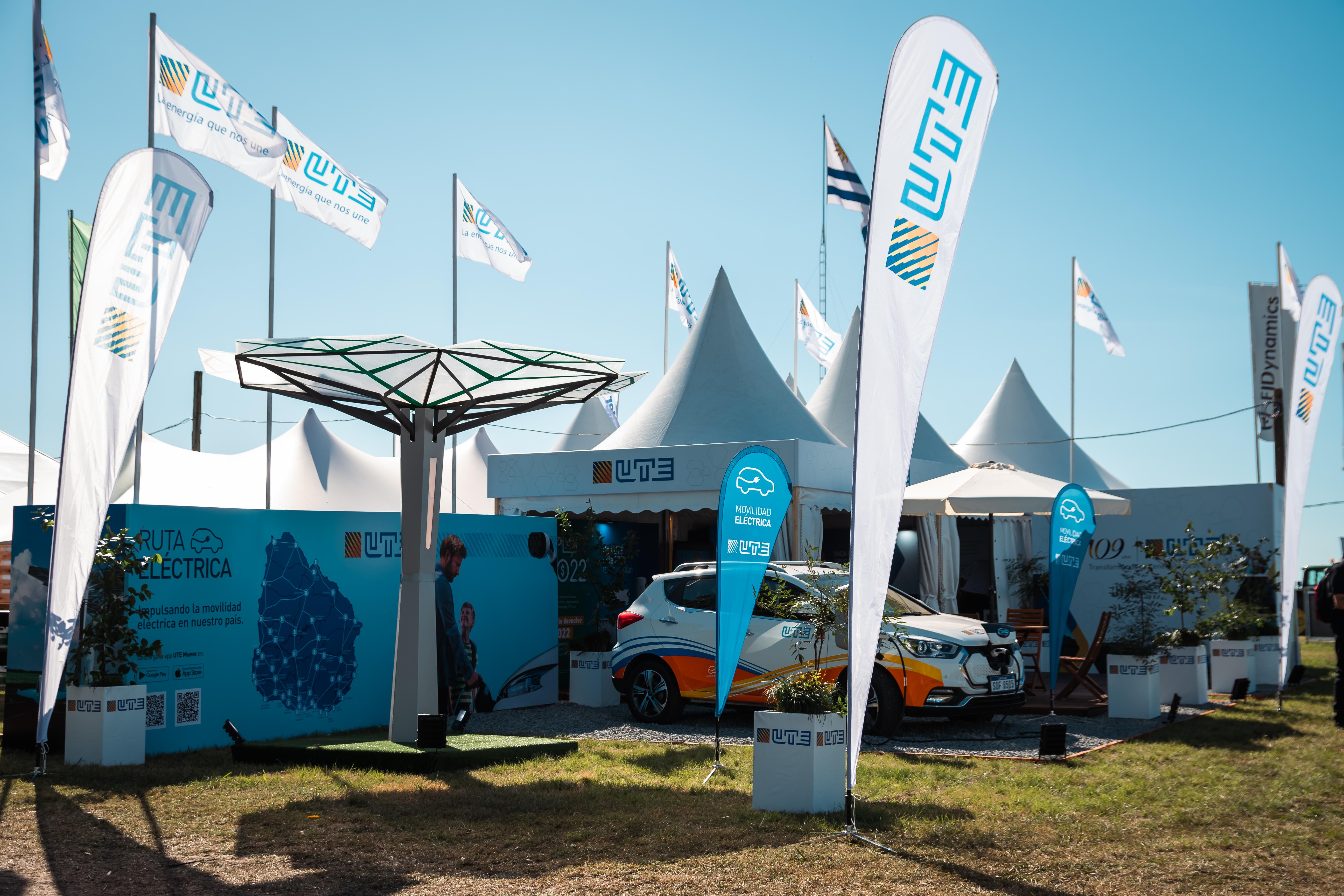Vista exterior del stand