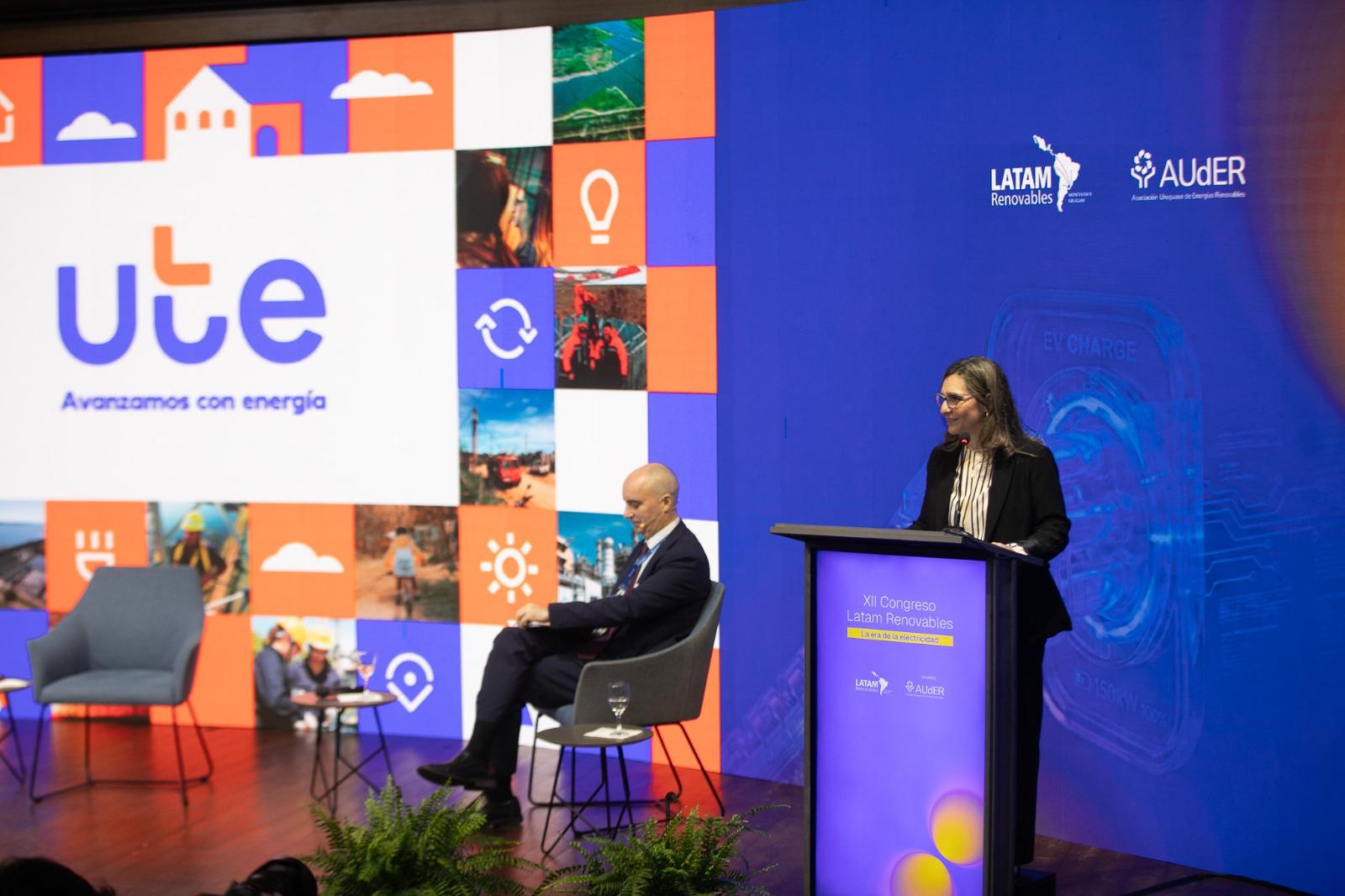 UTE en el XII Congreso de LATAM Renovables: “La era de la electricidad”