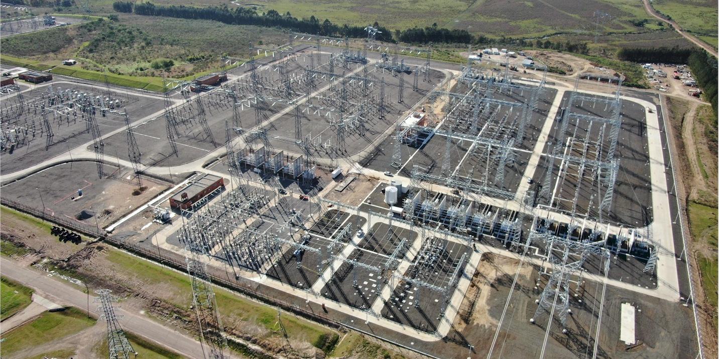 UTE culminó obra eléctrica en Melo que dará respaldo de 500 kV a la zona este y norte del país