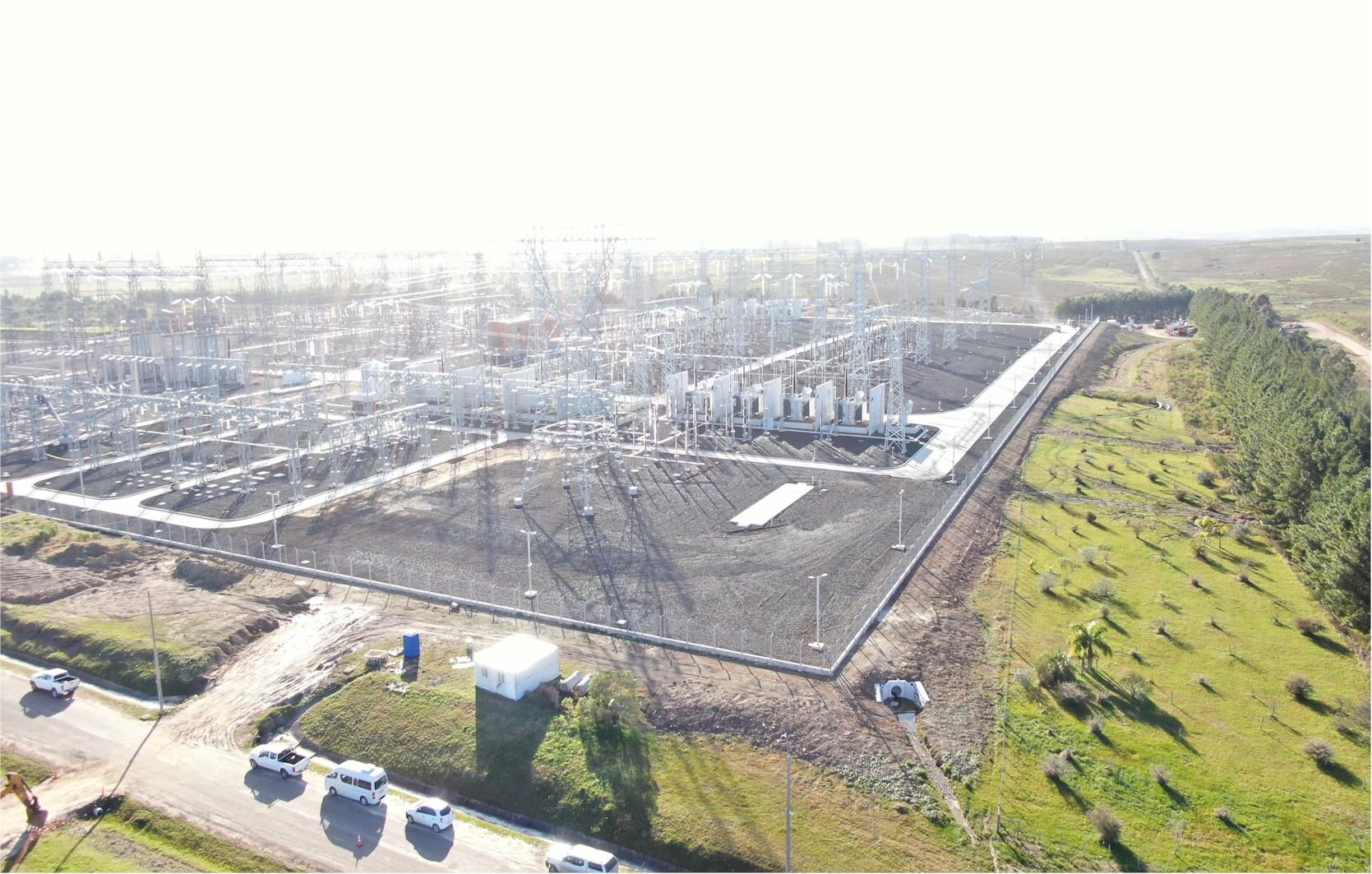 UTE culminó obra eléctrica en Melo que dará respaldo de 500 kV a la zona este y norte del país