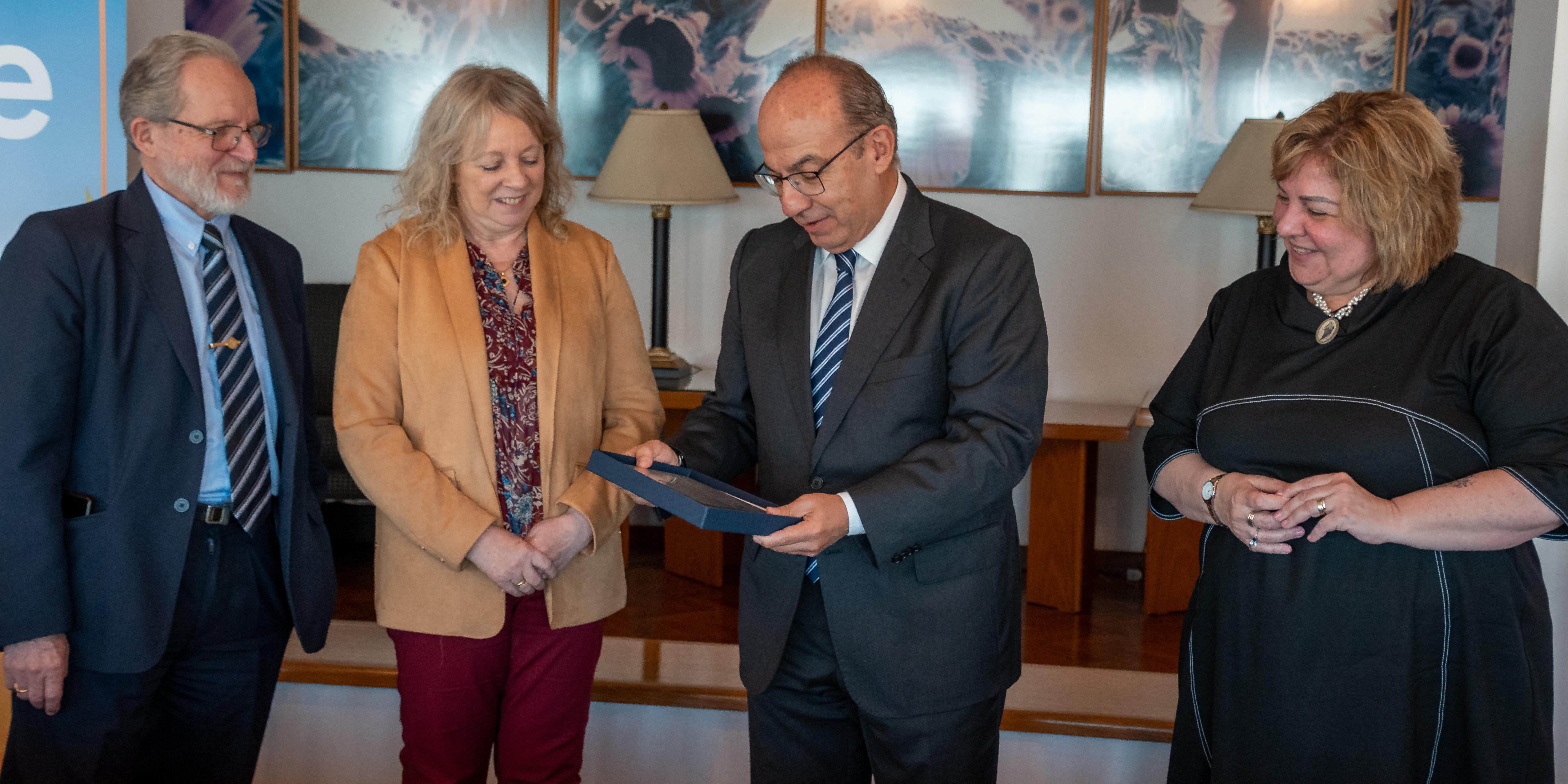 Visita de Felipe Calderón
