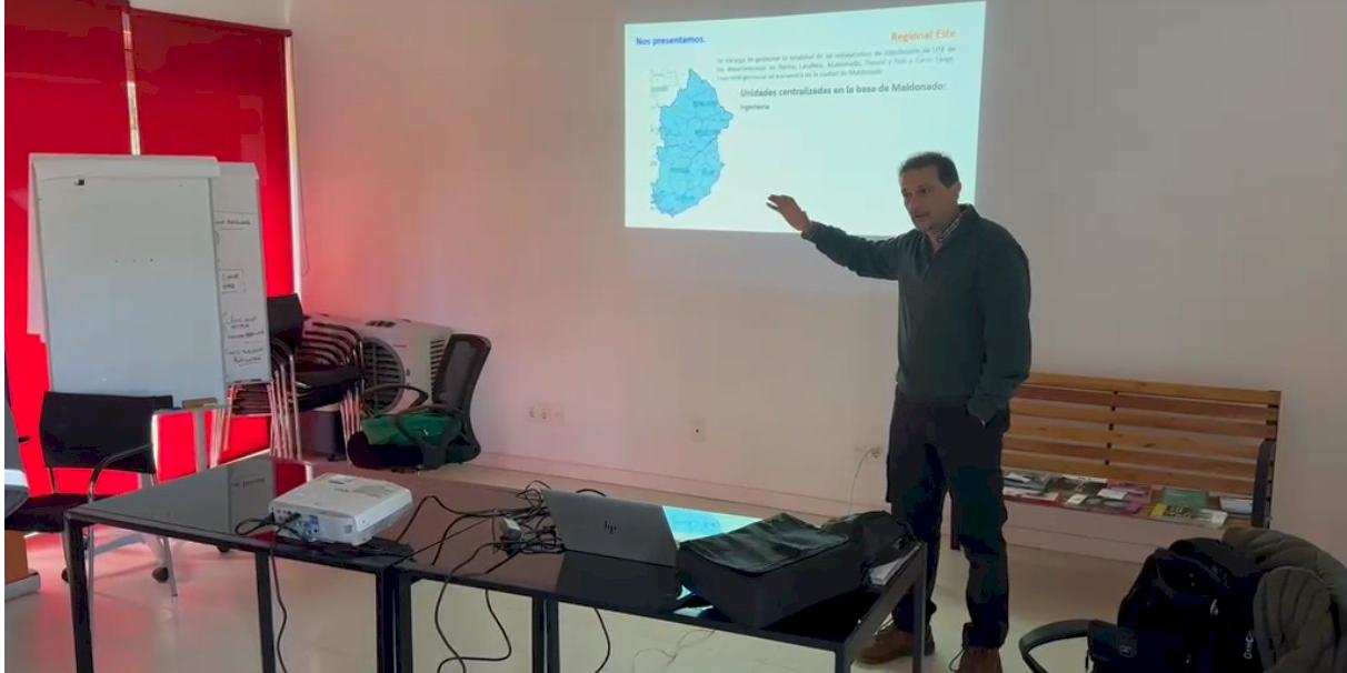 UTE presentó a vecinas y vecinos de Solís y Bella Vista obras de cableado subterráneo previstas para la zona que inician en octubre
