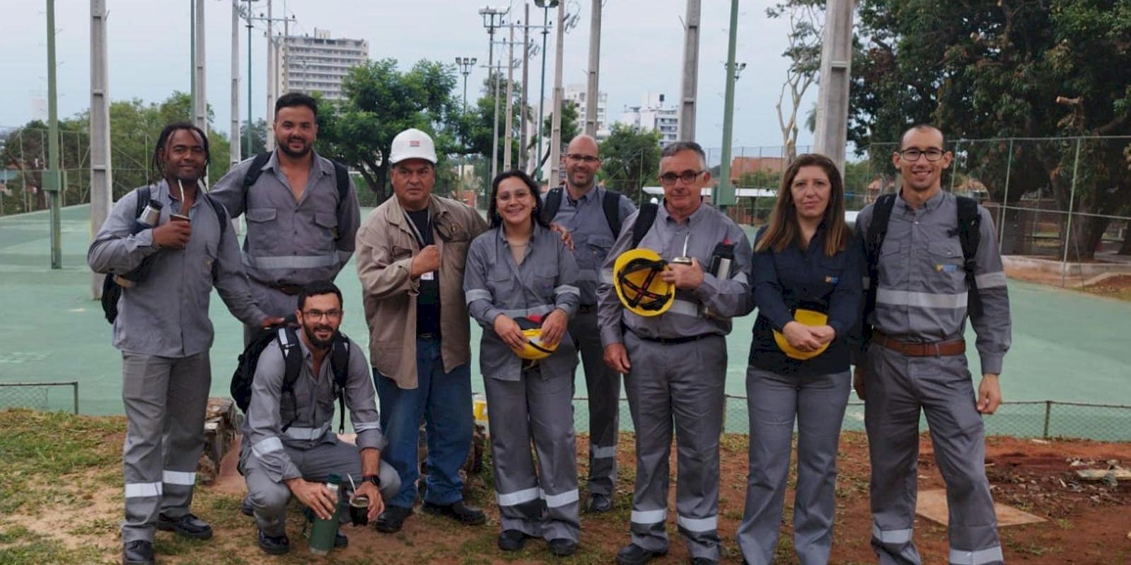 Competencia de electricistas en CIER Paraguay