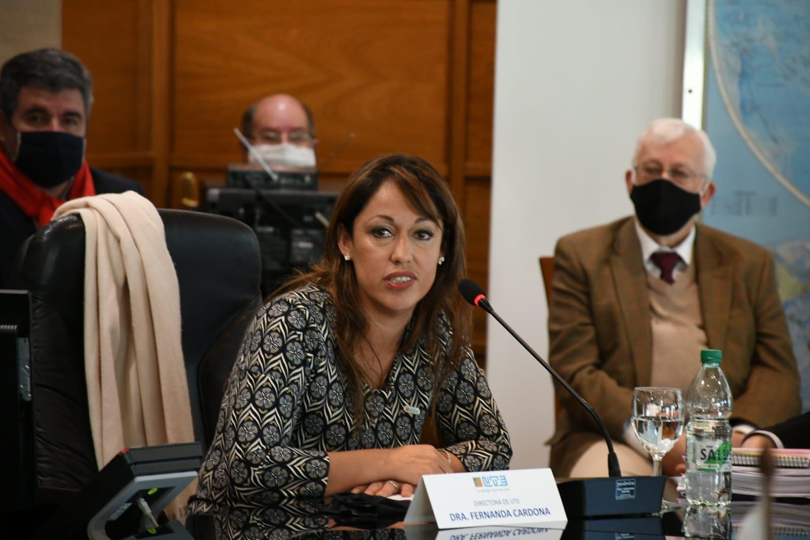 Directora de UTE Dra. María Fernanda Cardona