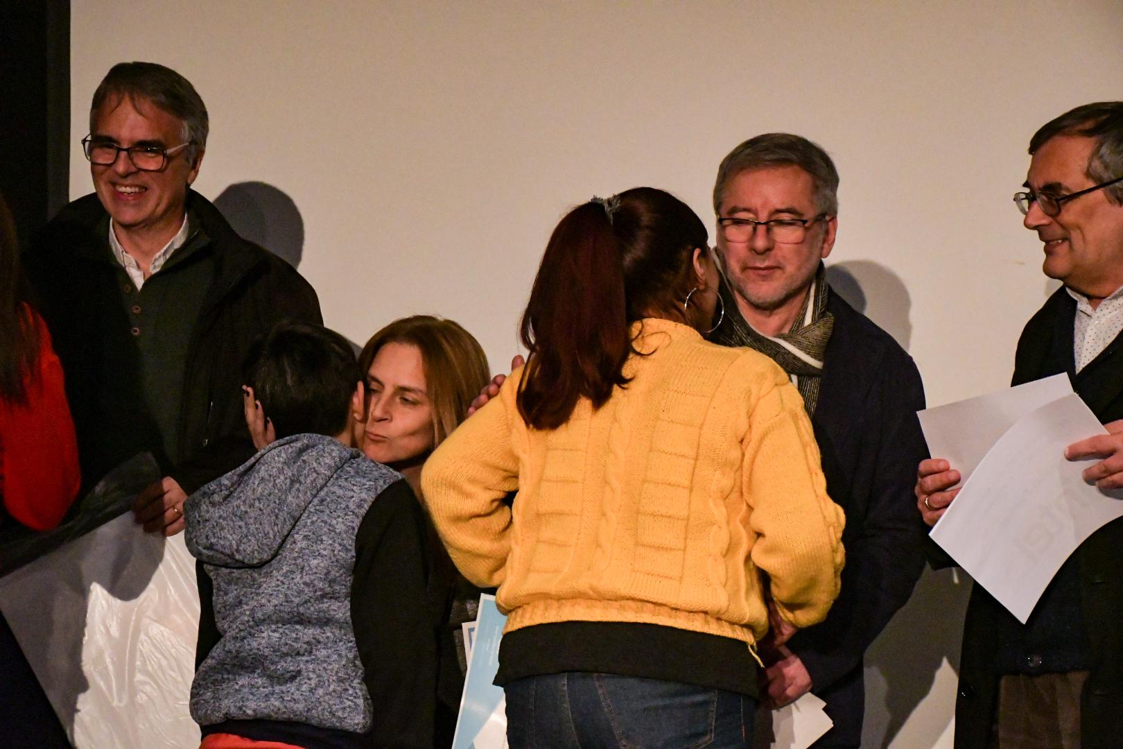 Entrega de premios del Programa "Familias Fuertes" en la Sala Auditorio de la ciudad de Las Piedras